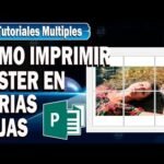 Guía de impresión de pósteres en gran formato: Tutorial completo