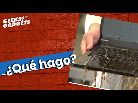 Reparación de laptop mojada: Cómo hacerlo correctamente